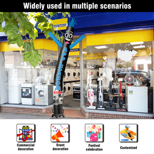 Muñeco Inflable Temático de Ondas para Publicidad Exterior, Promoción de Electrodomésticos - Product Image 5