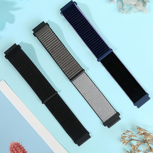 Correa de Reloj Elástica de Nailon, 18mm/20mm/22mm, Correa de Repuesto de Liberación Rápida para Samsung/<span class=keywords><strong>Garmin</strong></span>/<span class=keywords><strong>Fitbit</strong></span> - Product Image 5