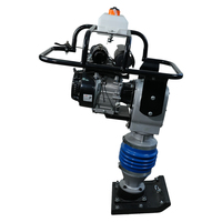 Machine à compacter le sol vibratoire Huiteng à moteur essence chinois haute efficacité 5,5-6,5 CV 220V, garantie 1 an, testée
