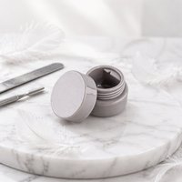 Pot vide en plastique de 5 ml pour gel solide, format voyage, pour gel à ongles, gel de construction et cosmétiques