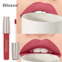 Rouge à lèvres mat soyeux Silver Cap, imperméable, non collant, haute pigmentation, 6 teintes, OEM ODM, étiquette privée, logo personnalisé, vente en gros