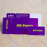 Cartões de Chave Personalizados Combo NFC RFID PVC para Academia, Clube e Hotel com Código de Barras e QR Code