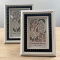 Cadre photo carré en MDF léger et durable, écologique, personnalisable, taille sur mesure, décoration intérieure, marque Daxin, modèle DX--044, 2025
