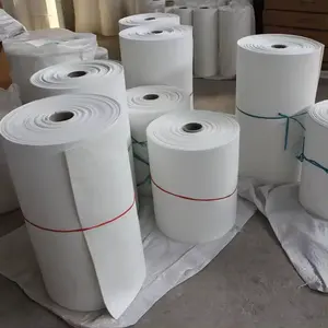 KERUI - Papel refratário de fibra cerâmica para venda, material refratário com isolamento térmico de 1 mm, 2 mm e 5 mm de espessura, rolo de papel 1260C