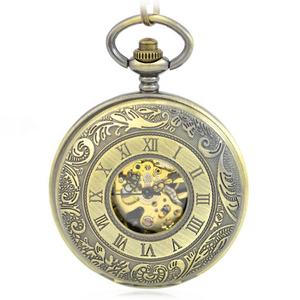 Caja <span class=keywords><strong>de</strong></span> Reloj <span class=keywords><strong>de</strong></span> Bolsillo Mecánico <span class=keywords><strong>de</strong></span> Dos Aperturas, Ventana con Números Romanos y Esfera con Números Romanos, Dos Tapas, Reloj <span class=keywords><strong>de</strong></span> Bolsillo Vintage <span class=keywords><strong>de</strong></span> Bronce - Product Image 2