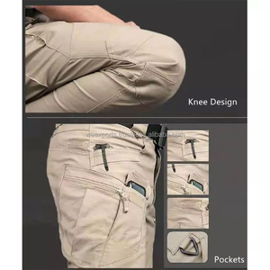 Pantalon de travail personnalisé robuste multi-poches pour adultes Pantalon de protection industriel en coton imperméable Sécurité estivale Grandes tailles - Product Image 3