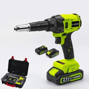 Brushless Electric Rivet Gun Cordless Rivet Nut Gun Drill Insert Power Tools