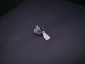 Moissanite Engagement Silver <b>Ring</b> for <b>Women</b> White Gold Wedding <b>Rings</b> Jewellery Trendy <b>Promise</b> Band Anniversary Present for <b>Women</b> - Product Image 2