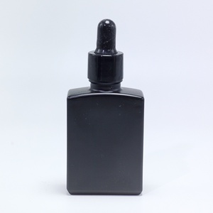 Fabricante y Proveedor de Botellas de Vidrio Esmerilado Negro Mate de 15ml, 30ml, 50ml y 100ml con Gotero para Suero, Aceite Esencial para Ojos - Product Image 5
