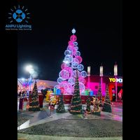 ANPU Decor Professional Commercial Christmas Decora ting Services Großer kugelförmiger 3D-Weihnachtsbaum für Halloween