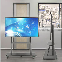 ELON China Fabrikant Beste Prijs Interactief Whiteboard Smart Class 55/65/75 Inch 4K D-LED Backlit Pen/Vinger Touch