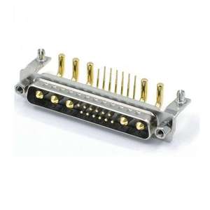 Connecteur mâle 17W5 de haute qualité pour PCB D-SUB 17W5, connecteur 17W5 haute puissance, type DIP 17W5 R/A, connecteur 17W5 - Product Image 1