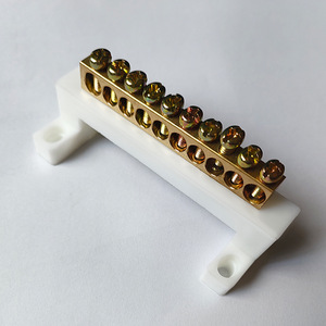 Barres omnibus de terre neutres pour ponts haute tension Yasuyoshi en cuivre 7x115 7x117 7x1110 pour l'ingénierie électrique - Product Image 2