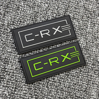 Écussons 3D personnalisés en PVC avec gaufrage en relief (type sanguin, étoile, cœur, alphabet) à thermocoller ou à coudre pour casquettes de baseball et chapeaux bob