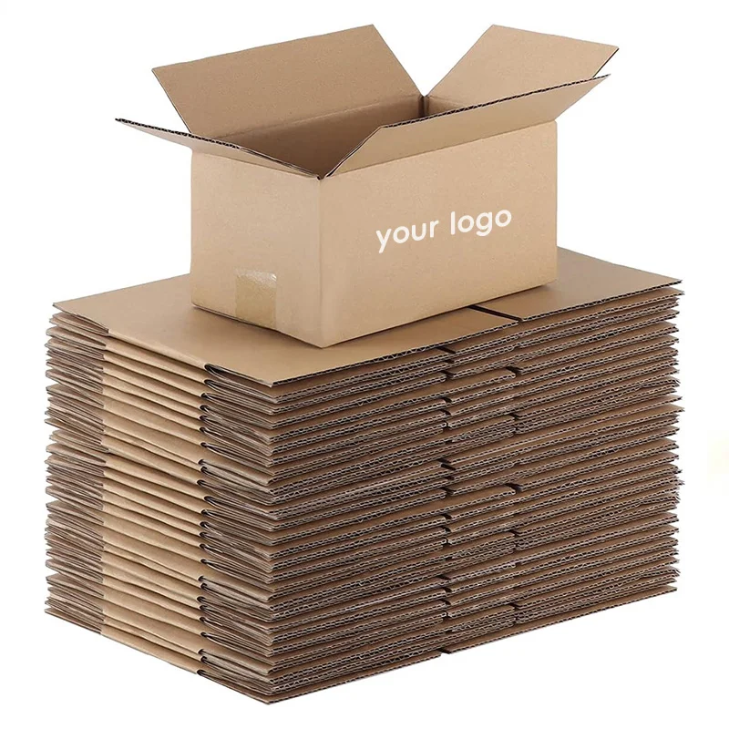 Wholesale Corrugated Cartons Mailing Moving Shipping Boxes Cardboard Carton Box Recyclable Strong Cardboard Shipping Boxes
