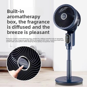 Heißer Sommer-Kunststoff-Elektro-Luftkühlventilator mit Fernbedienung, <span class=keywords><strong>3D</strong></span>-Schwenkkopf, starker Wind, mehr als fünf Geschwindigkeiten, bürstenloser Motor, Turmventilator - Product Image 2