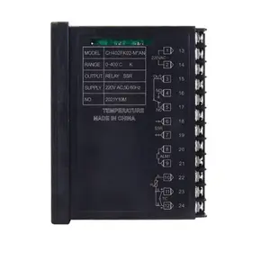 CH402 Kontrol Suhu Cerdas Sinyal PID, Relai Cerdas/SSR Tampilan LED Multi Input