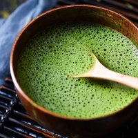 Thé Matcha Cérémonial Bio Certifié BRC Amincissant 100g en Sachets, Extrait de Thé Vert Instantané Fraîchement Traité en Poudre, Boîte en Vrac