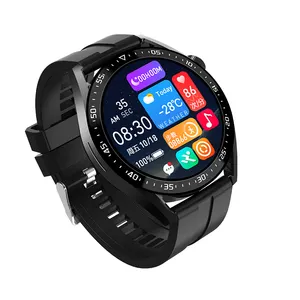 2024 Populaire Hw3pro Smartwatch Draadloze Oplader Nfc Bloeddruk Hartslag Fitness Sport Tracker Ronde Smartwatch Hw3 Pro