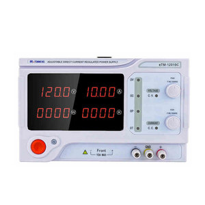 eTOMMENS eTM-12010C/12020C/12030C/1505C/15010C/15030C/2002C/2003C/2005C/22010C Alimentation régulée 120V-400V avec 2 boutons - Product Image 5