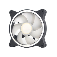 Ventilateur de boîtier PC RVB télécommandé avec effet miroir infini Ventilateur ARGB dissipateur thermique 5V/12V pour les joueurs