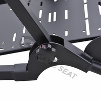 GY057 Support de volant de course réglable en hauteur personnalisé pour simulateur de course pour logitech G29, G25, G27, G920, PC, PXN, MOZA, Xbox 360