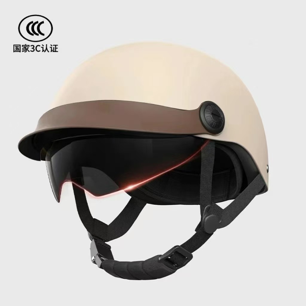 3C National Standard [Mocha Color] Built-in Sunscreen Lens