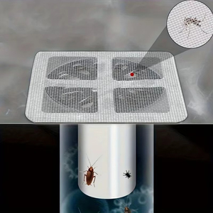 Wholesale Simple Style Disposable Floor Drain Filter Screen Sticker Hair & <b>Insect</b> Proof Bathroom Sewer <b>Net</b> Bath Toilet Supplies - Product Image 3