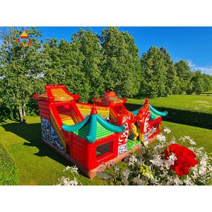 Nouveau Palais Oriental Mystérieux Pékin Cité Interdite Dragon Chinois Loong Château Gonflable pour Location ou Événements - Product Image 4