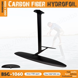 BSC1060 Carbone Avant Aile Hydroptère Conseil Aile Feuille Surf Feuille Basse Vitesse Stable Feuille Facile Tournant Lisse Pompage Contrôle Ride - Product Image 6