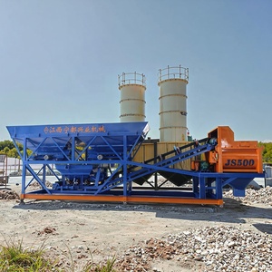 محطة خلط الخرسانة HZS25. خلاط خرسانة JS 500. إنتاجية قصوى تبلغ 25 متر مكعب/ساعة. - Product Image 2