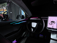 Kit d'éclairage LED d'ambiance Cardoo pour l'écran de contrôle d'usine Tesla Model Y Juniper 2026 – Amélioration de l'éclairage intérieur de voiture OEM