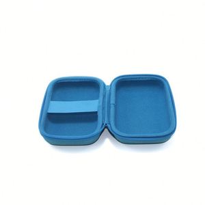Étui à lunettes personnalisé bleu clair, confortable, durable, résistant aux chocs, en matériau EVA, sac pour Airpods, livraison rapide - Product Image 3