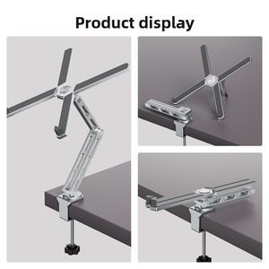 <b>Laptop</b> Tablet <b>Stand</b> Cantilever-Type Rotating Height Adjustable Cooling <b>Stand</b> Portable Detachable Multi Purpose <b>Stand</b> - Product Image 4
