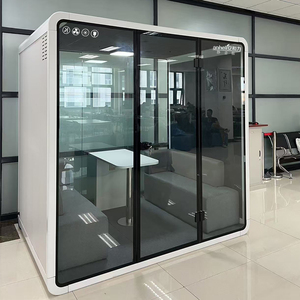 Cabine de sommeil insonorisée écologique, pièce acoustique mobile, pod silencieux intelligent et portable, pod insonorisé en acier pour l'intimité - Product Image 2