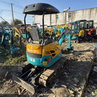 Miniexcavadora de cadenas Kubota U17/U17-3/U17-5 de 1.7 toneladas, usada, original japonesa, sin cola, en venta a bajo precio.