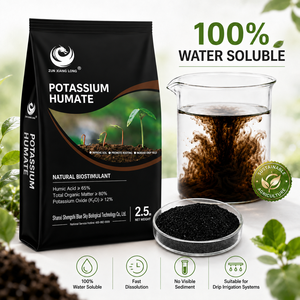 Bioestimulante Natural Humato de Potasio 100% Soluble en Agua, Fertilizante de Ácido Húmico para el Crecimiento de Raíces y Sistemas de Riego por Goteo - Product Image 2