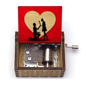 Regalos únicos Caja <span class=keywords><strong>de</strong></span> música <span class=keywords><strong>de</strong></span> madera para amante, novio, novia, esposo, esposa, hijo, niña (Titanic my heart will go on) - Product Image 2