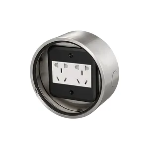 ZDPY-114-PW Fabriek Directe Verkoop Roestvrij Staal Zes Gaten Socket