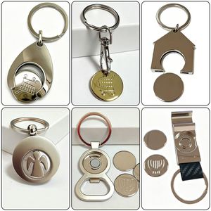 Custom High Quality Trolley Coin Keychain Holder Bottle Opener - Product Image 3