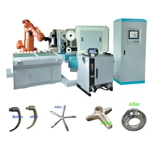 Truck Wheel Rim Faucet Knife Handle Flexible Robot Complete Process Automation Grinding Machine And Polishing Machine