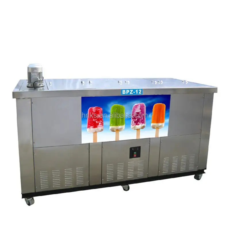 Máquina para hacer paletas de hielo/Stick Pop Maker Precio/Stick Ice Cream Machine para fábrica de negocios Soft Serve Ice Cream Machine