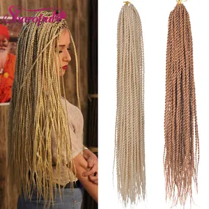 Ombre crochet braiding synthetic hair extension wholesale braiding crochet hair from Sharopul only official store
