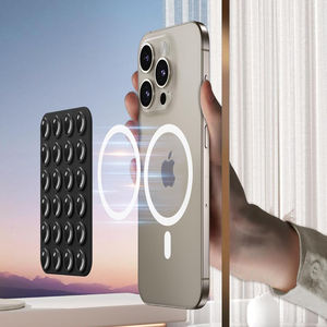 เคสซิลิโคนสำหรับโทรศัพท์มือถือแบบดูดแม่เหล็กกันลื่นที่จับแฮนด์ฟรีสำหรับอุปกรณ์เสริม MagSafe ด้ามจับแม่เหล็ก - Product Image 2