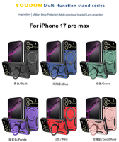Étui de téléphone magnétique avec anneau rotatif en métal, protection contre les chocs, pour Honor X5C Plus X9D X70 Play 10A 400 Lite Smart X7D X60