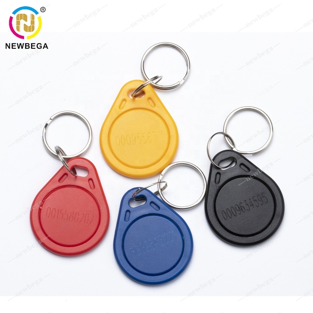 NFC215 NFC RFID ABS Door Key Fobs Electronic Security System Door Key Fob for Access Control Elevator Key Fobs 125/13.56mhz
