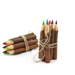 Crayons en bois naturel avec logo personnalisé pour cadeau ou promotionnel - Product Image 1