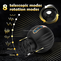 Jouet rotatif à double tête à mouvement télescopique, à forte vibration, en forme de citrouille, rechargeable, à commande vocale, modèle avion, vente chaude