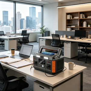 แหล่งจ่ายไฟกลางแจ้ง 110V 520Wh 600W สำหรับชาร์จไฟในแคมป์ แสงสว่างสำหรับตั้งแคมป์ และสำรองไฟสำหรับการสำรวจธรรมชาติ - Product Image 1