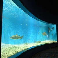 Panneaux acryliques transparents sur mesure Xinxunlin pour grande aquarium domestique et décoration intérieure